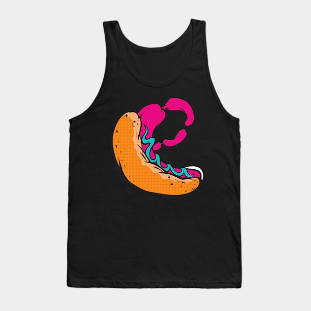 Hotdog Tank Top by Buy Custom Things